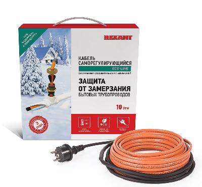 Кабель саморегулируемый 10HTM2-CT 15м Rexant