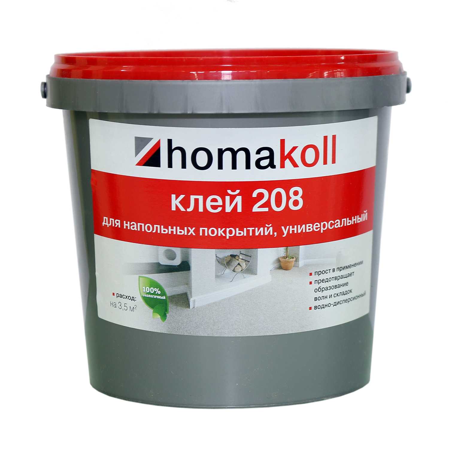 Клей Homakoll 208 для напольных покрытий 7 кг