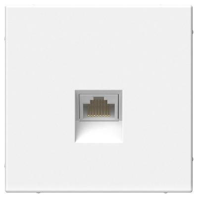 Розетка компьютерная RJ45 БЕЛЫЙ встр/у ArtGallery SE механизм