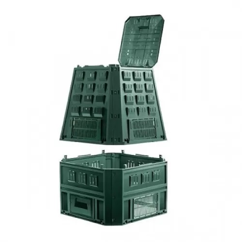 Компостер 850л зеленый Evogreen