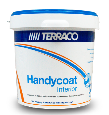 Шпатлевка полимерная Handycoat Interior 1-2мм, 1,5кг Terraco (288)