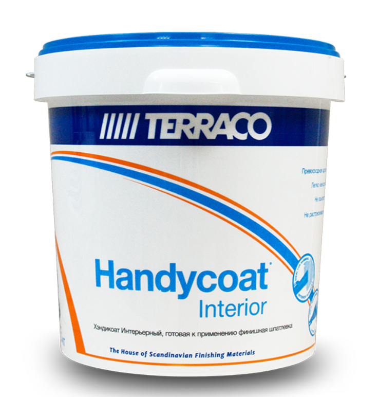 Шпатлевка полимерная Handycoat Interior 1-2мм, 5кг Terraco (150)