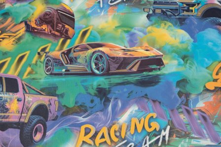 Обои Палитра Racing Team HC72349-36 Винил горячего тиснения на Флизелине 1,06*10,05м