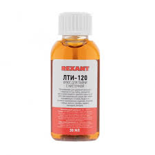 Флюс для пайки, ЛТИ-120, 30мл, с кисточкой, блистер REXANT
