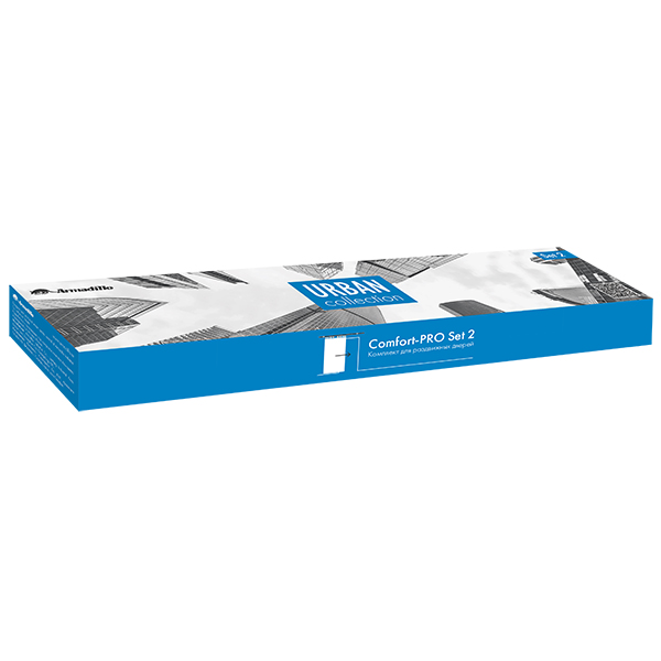 Комплект роликов для раздвижных дверей ARMADILLO Comfort-PRO SET 2 /soft close/ 80 (CFA170А)