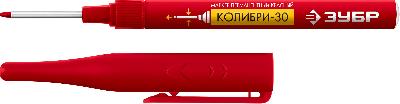 Перманентный маркер ЗУБР Профессионал Колибри-30 1 мм, заостренный, красный