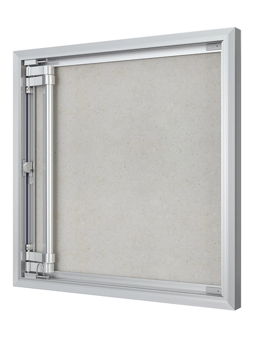 D6060 ceramo optimum Нажимной люк под плитку на износоустойчивой петле 600х600