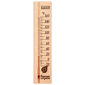 Термометр Баня 27х6,5х1,5см Банные штучки