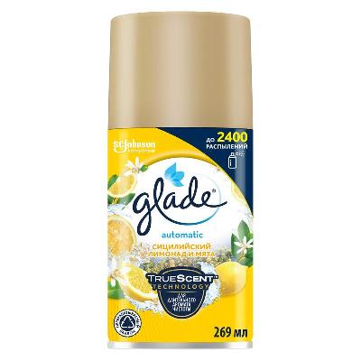 Баллон сменный Glade Automatic 269мл Сицилийский лимонад и мята