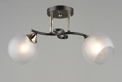 Светильник Мелодия света SL6484-2 CF+GD кофе\золотой (E27, 40W)
