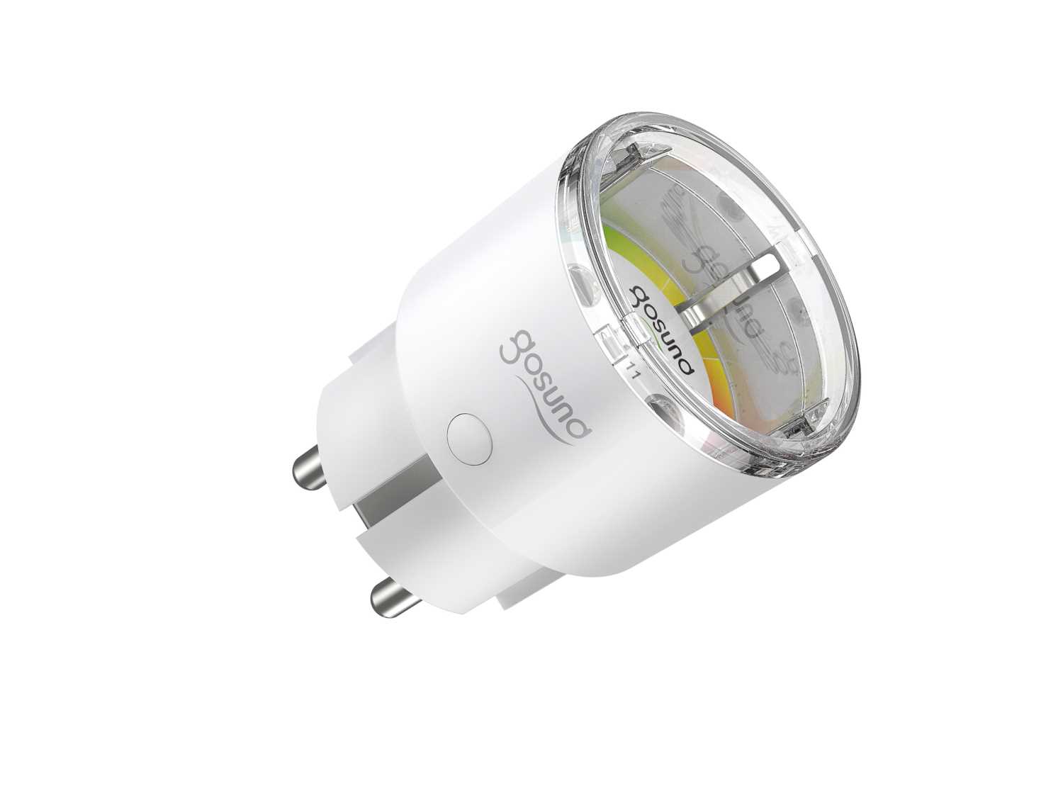 Розетка переходник УМНЫЙ ДОМ с подсветкой 3450Вт Gosund Smart plug