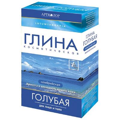 Глина косметическая Кембрийская голубая 100гр