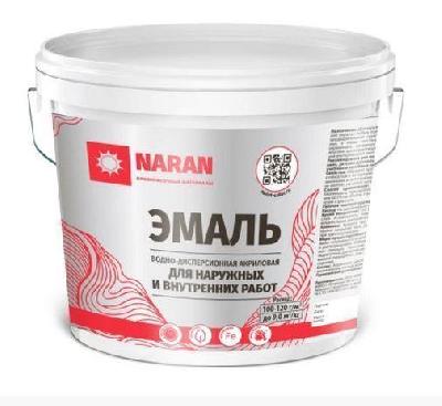 Эмаль акриловая для наружных и внутренних работ 6 кг Наран