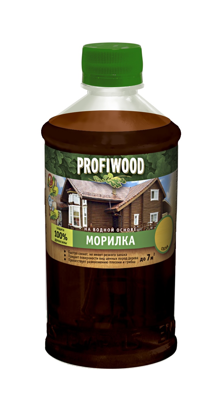 Морилка водная влагостойкая Сосна 0,5л Profiwood
