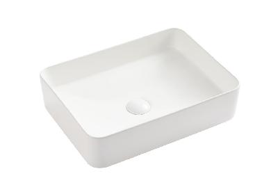 Раковина накладная Bano A704 50*37,5*13,5 прямоугольная