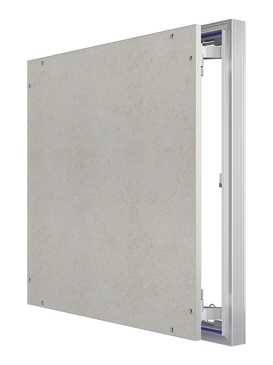 D6060 ceramo optimum Нажимной люк под плитку на износоустойчивой петле 600х600