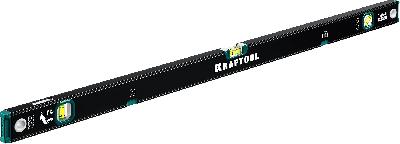 Магнитный уровень KRAFTOOL с зеркальным глазком, 1000 мм