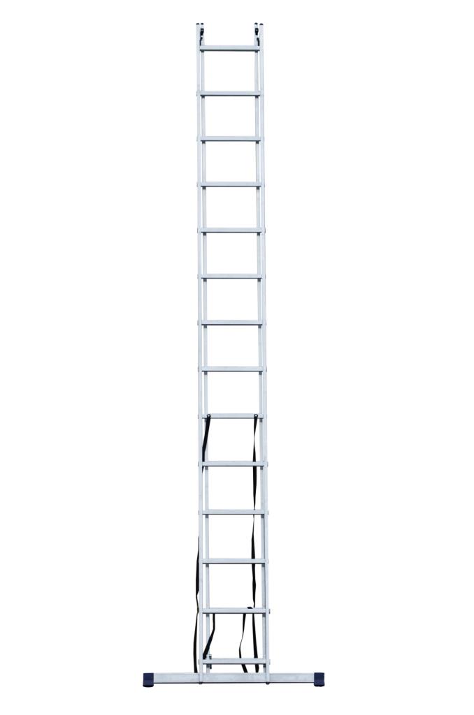 Лестница двухсекционная усиленная AL  214 (4,82/6,73 ) 14 ступеней STAIRS