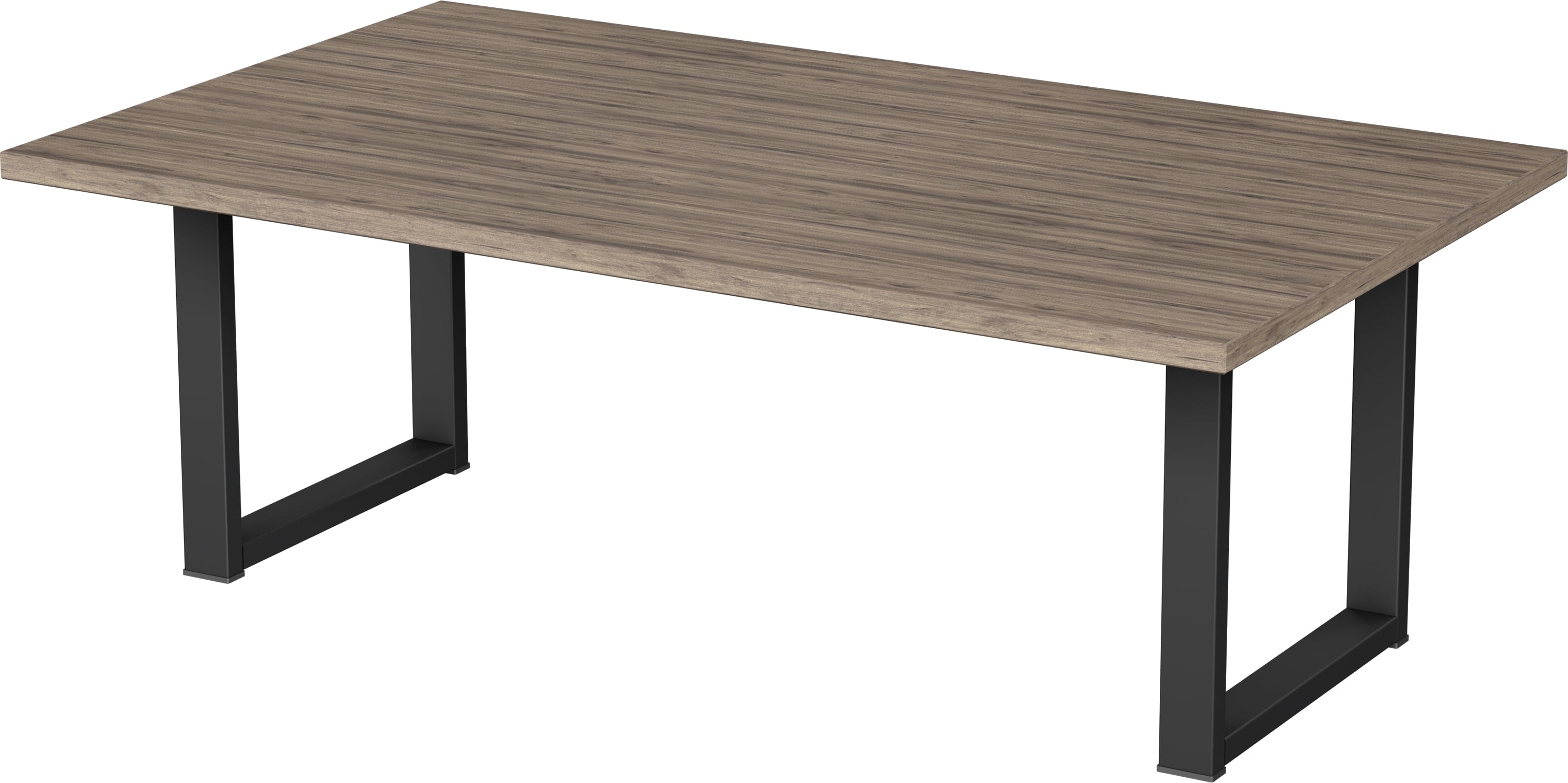 Подстолье LOFT модель U 400х400 черный MSL-1101B