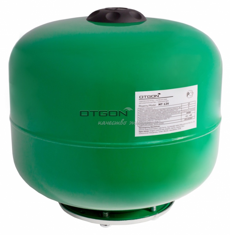 Бак мембранный 12л OTGON MT 12V для водоснабжения и отопления