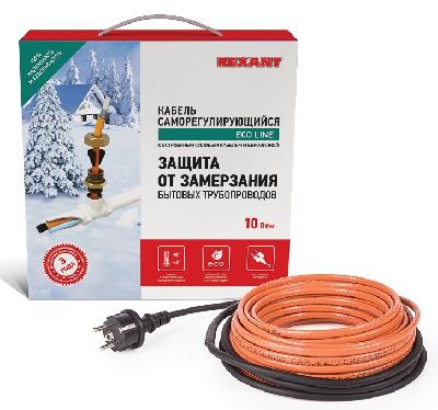 Кабель саморегулируемый 10HTM2-CT 10м Rexant