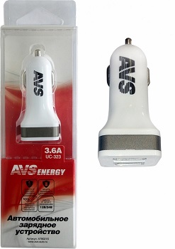 Автомобильное зарядное устройство UС-323 2 USB порт