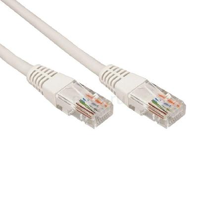 Шнур коммутационный U/UTP RJ45-RJ45 20м серый REXANT