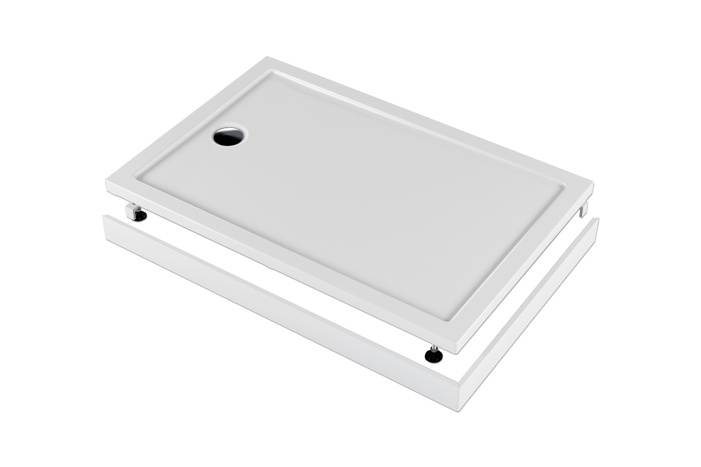 Душевой поддон акриловый Метакам Universal PRO N 1200*800*130