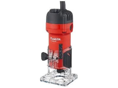 Фрезер кромочный,530Вт,35000об\м,цанга-6мм, 1.4кг,кор Makita