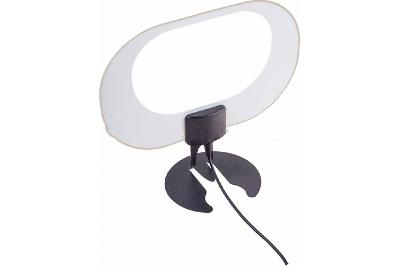 Антенна комнатная TV, DVB-T2, 210х15х195мм REXANT