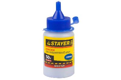 Синяя краска для разметочных шнуров 50 г STAYER
