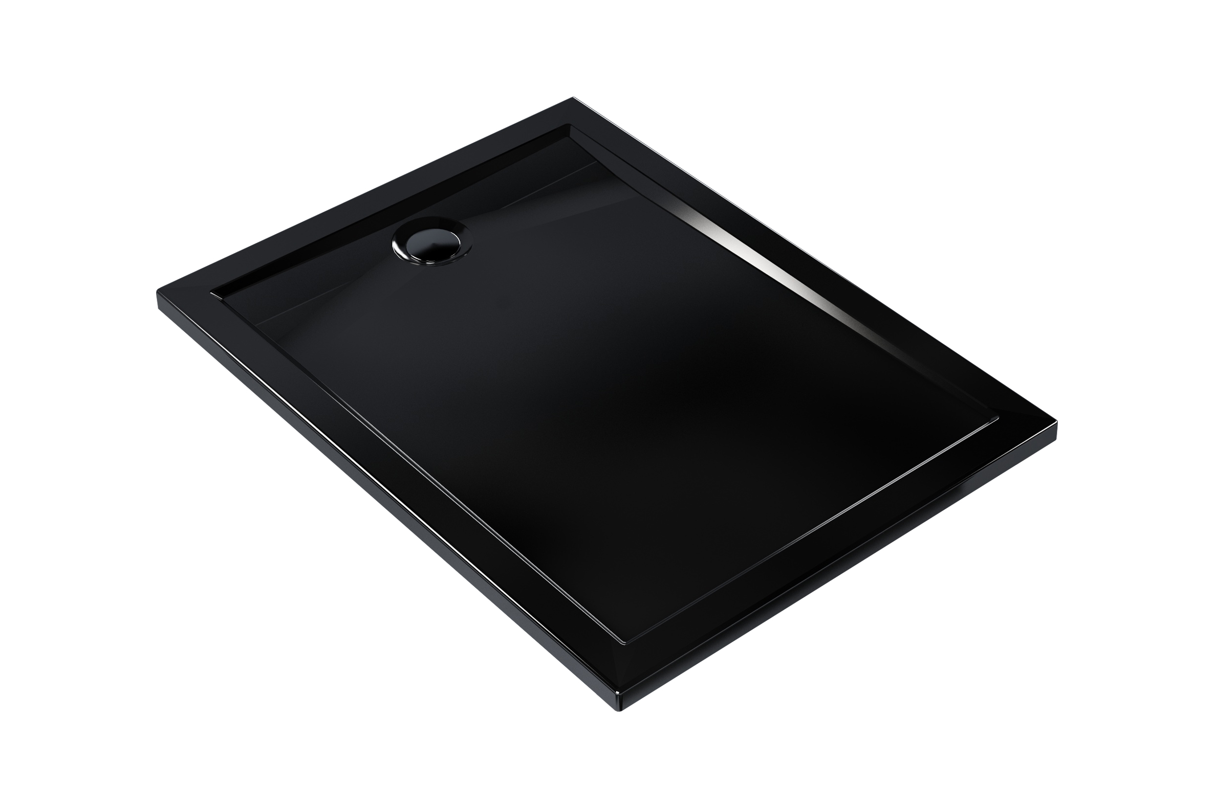 Душевой поддон акриловый Метакам Universal PRO BLACK N 1200*800*130