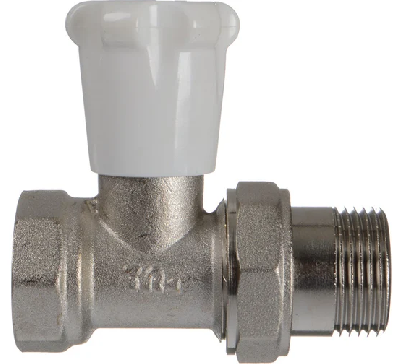 кран для радиатора прямой 3/4" с ручной регулировкой TeRma (33952)