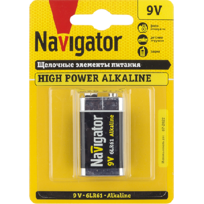 Батарейка Крона 6LR61 Navigator