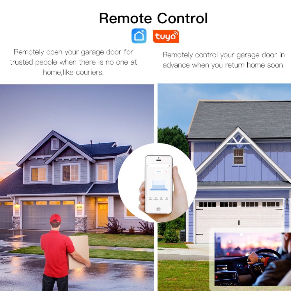Контроллер гаражных дверей  Wi-Fi SMART GARAGE DOOR OPENER
