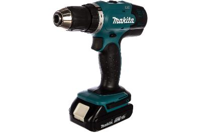 Шуруповерт Makita DDF453SYE, Безудар., АКБ, Li-Ion 18V, 1,5А*ч, 2 шт., 1 300 Об/мин, Патрон 1,5-13мм, Крут/м 42Н*м.