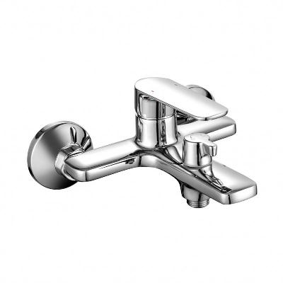 Смеситель для ванны однорычажный Gross Aqua Scandi 2550545C короткий излив хром