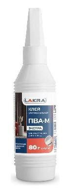 Клей ПВА-М универсальный Экстра 80 г Лакра