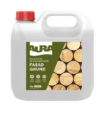 Грунт для древесины Fasad Grund 3л AURA