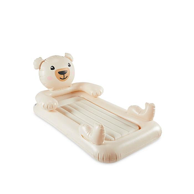 Матрас надувной детский с ручным насосом Bear Kidz Travel 114х178х71см до 65кг INTEX