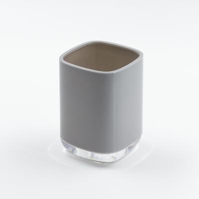 Стакан для ванной настольный Joy Home серый
