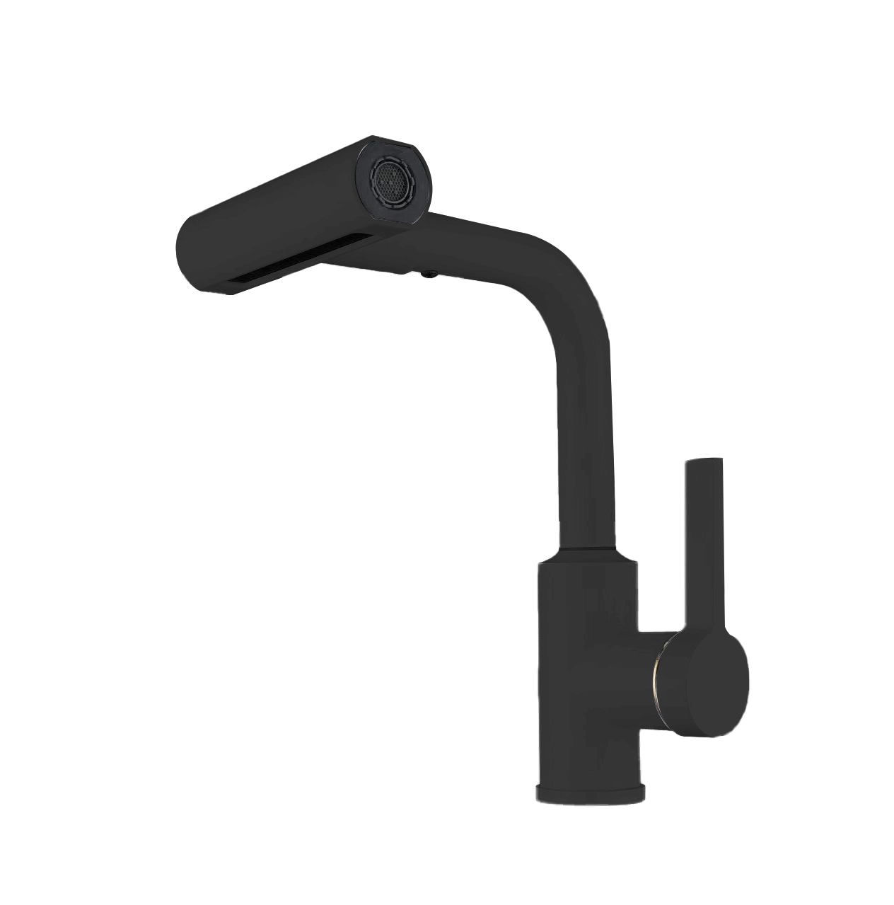 Смеситель для кухни однорычажный Rush Tinos TI3732-17Black черный