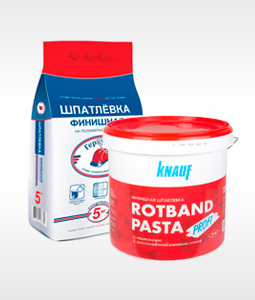 Шпатлевки