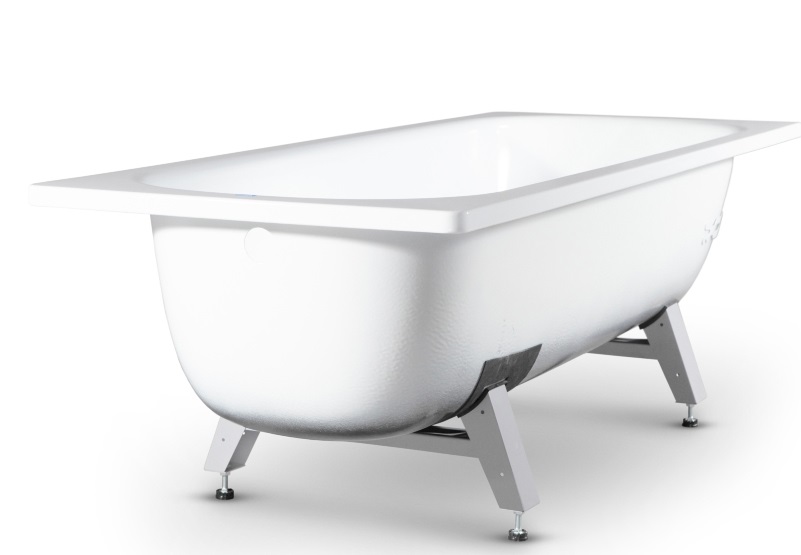 Ванна стальная ВИЗ Antika 1500*700*400 в комплекте с ножками