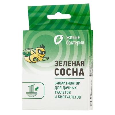 Биоактиватор для дачных туалетов 50 г. Зеленая сосна