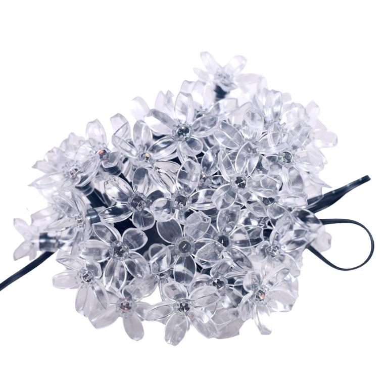 Светильник на солнечной батарее Uniel гирлянда 50LED USL-S-137/PT5000 Сакура
