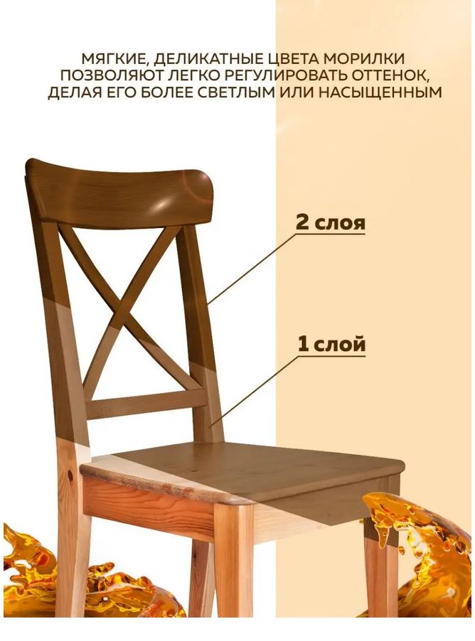 Морилка деревозащитная водная  сосна 0,5л FARBITEX