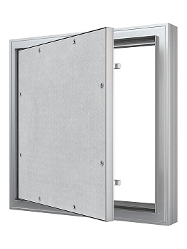 D6060 ceramo comfort, Нажимной люк под плитку на износоустойчивой петле 600х600