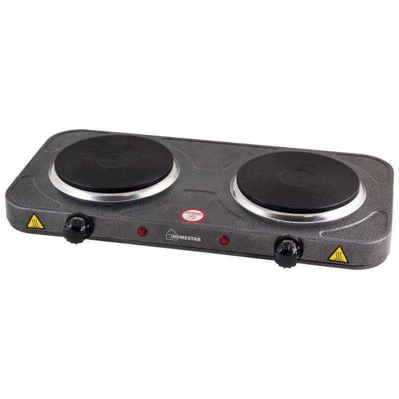 Электроплита Homestar 2 чугунные конфорки, 2кВт HS-1104