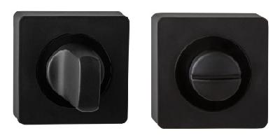Накладка с фиксатором квадратная черный NO BREND B2B BK AL 02 Black